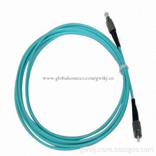 OM3 simplex FC fiber patch cord